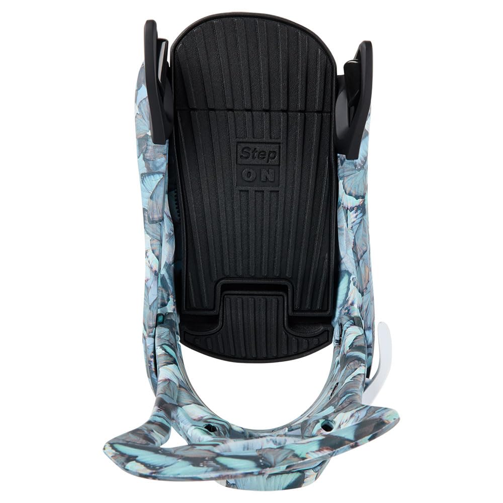 Burton - Fissaggio da snowboard Step on Blue Butterflies Donna - Donna - Blu
