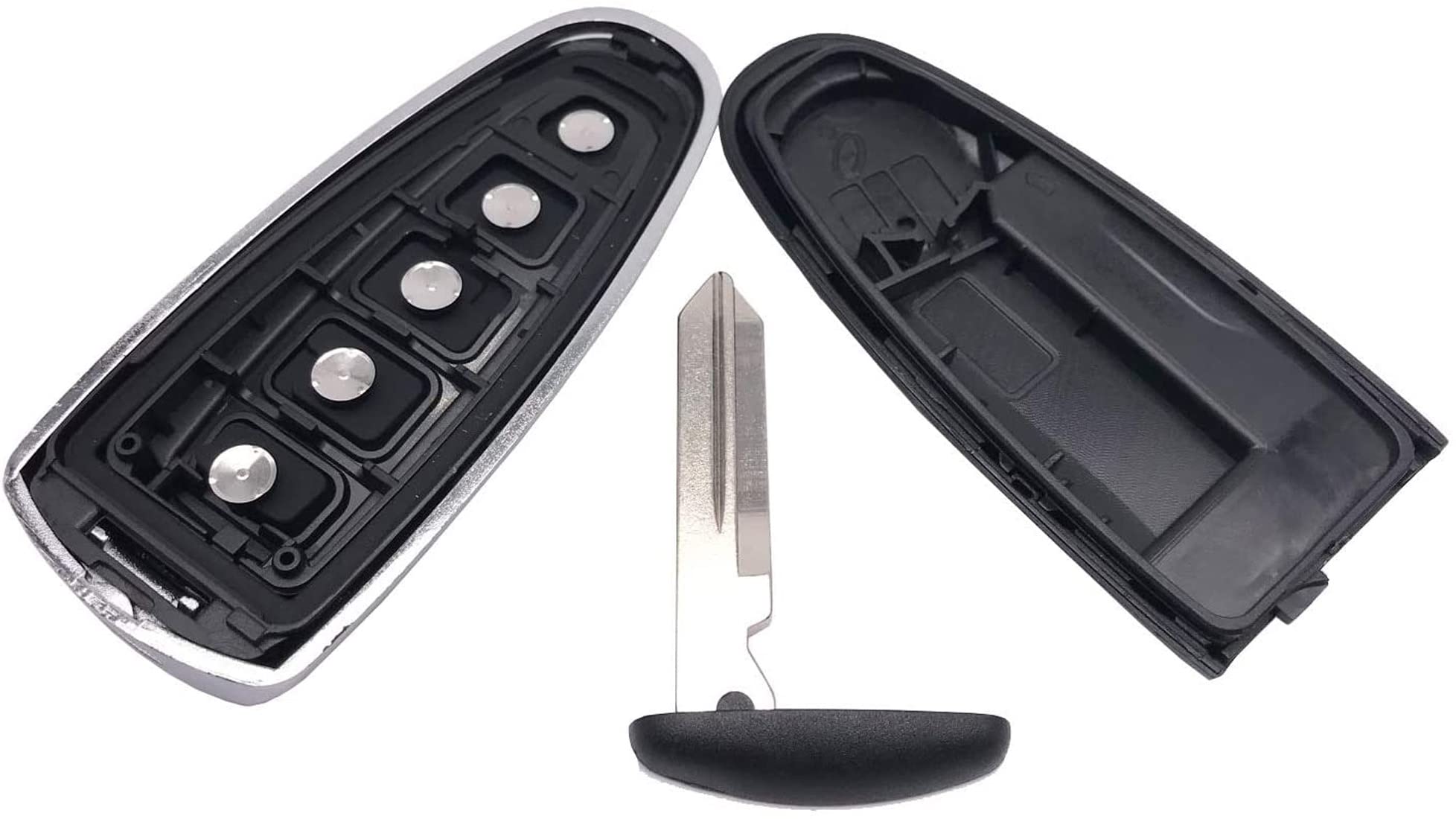 Replacement Key Fob Case For Ford Edge, Escape, Flex, Focus - Keyless Entry Shell