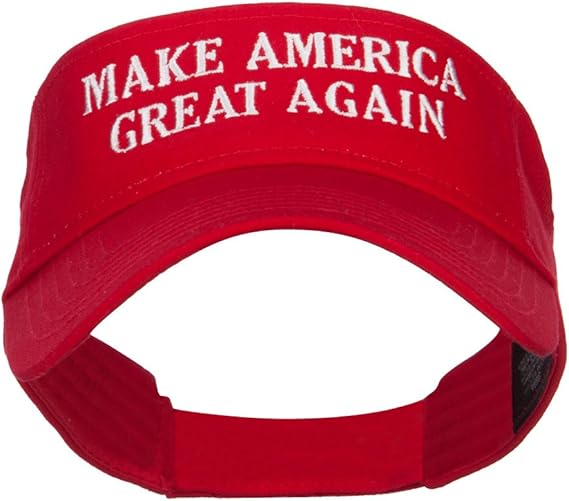 Make america great again golf visor Clearance