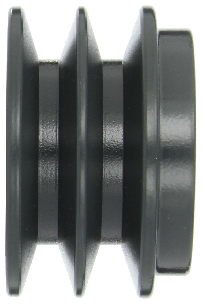 Browning 2BK34H Bushed Classical Gripbelt Sheave, 4L or A, 5L or B Belt, 2 Grooves, Uses H Bushing