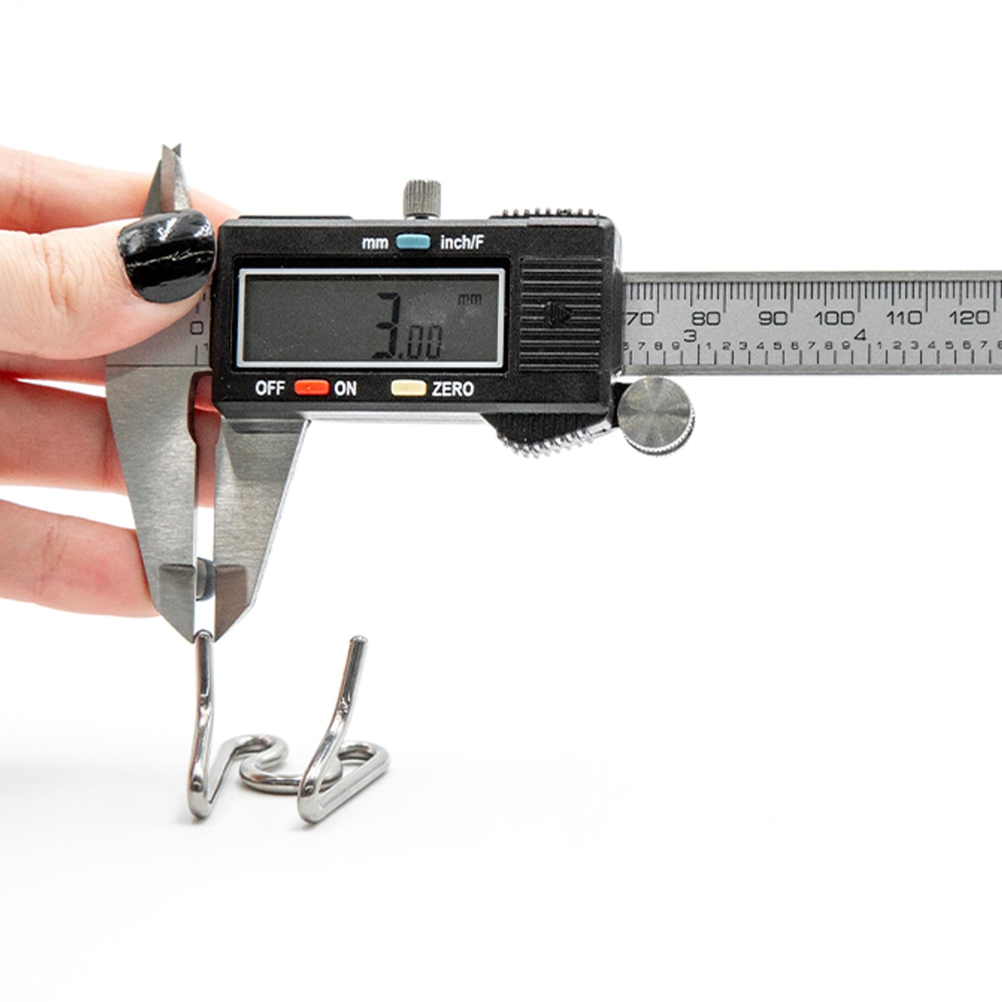 Leerburg Prong Dog Training Collar – Stainless Steel Anti-Pull Pinch Collar for Dogs, Rust-Resistant, 22in x 3.0mm (Neck Size up to 20in) (Medium)