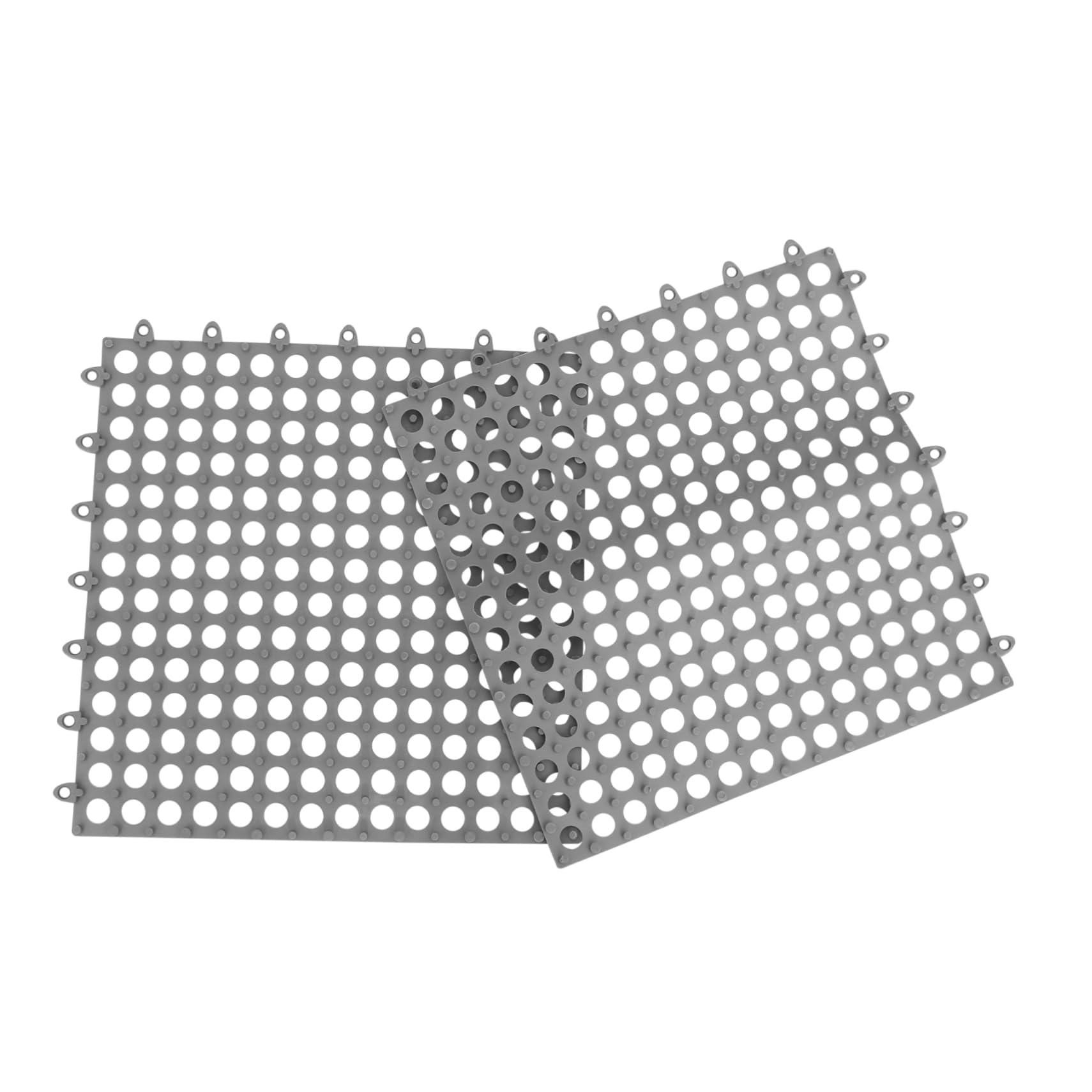 ERINGOGO 2Pcs Interlocking Non Slip Floor Mats Safe Splicing Cushions for Outdoor Garden Kitchen and Bathroom Use Easy to Install Deep Ground Covers