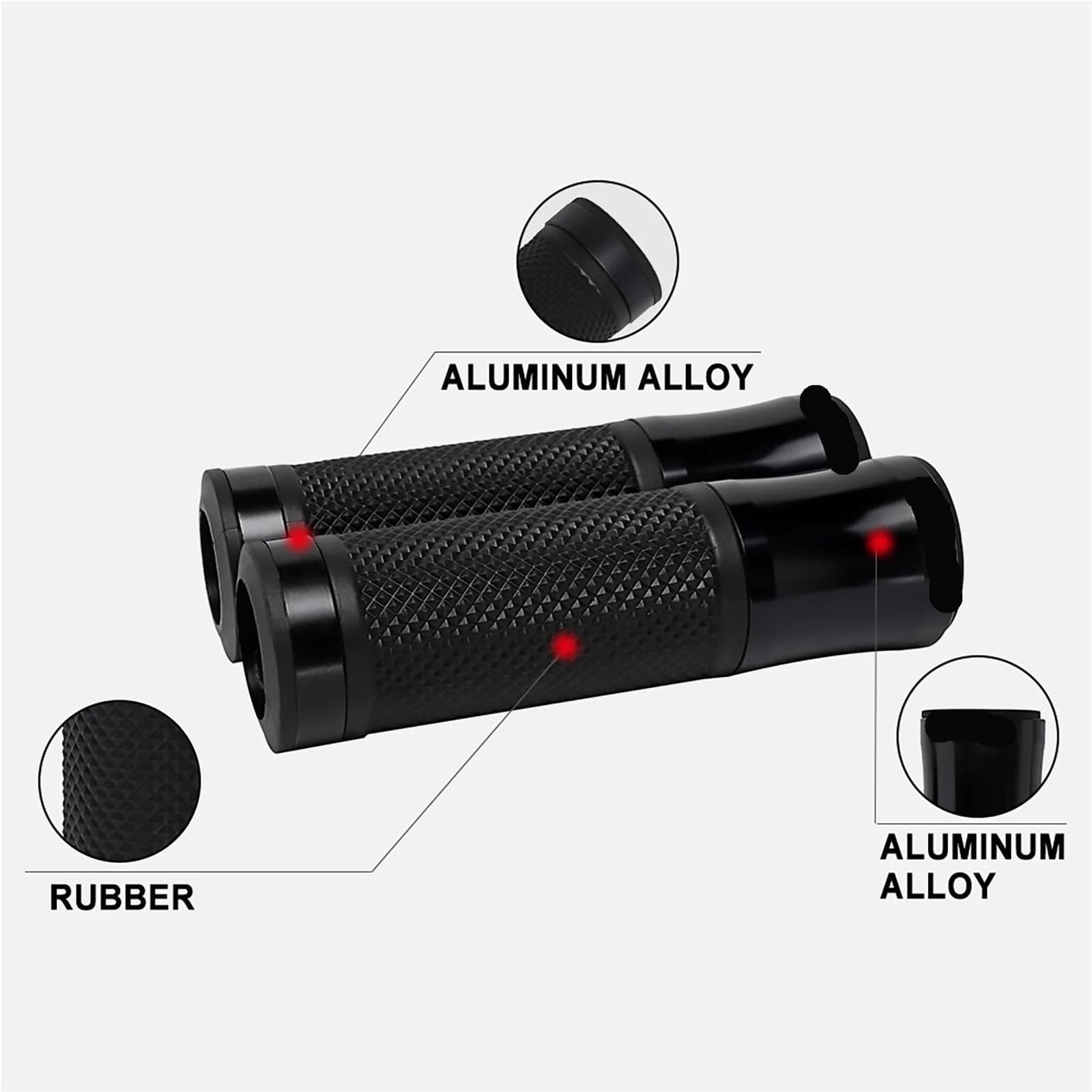 22MM Motorradgriff Thruster Grips Zubehör Für Ducati Motorrad Lenker Griff