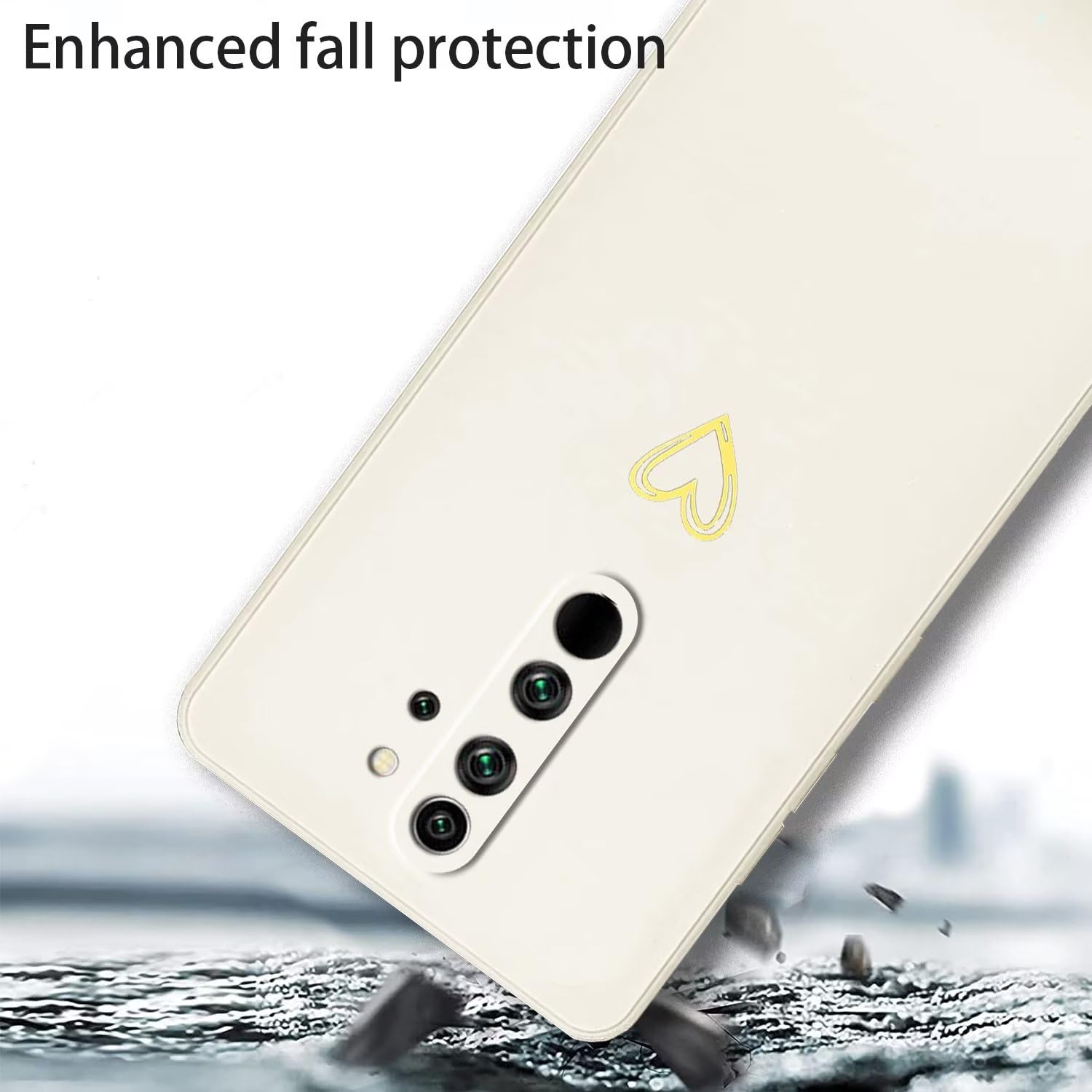 Handyhülle Für Xiaomi Redmi Note 8 Pro – TPU Case Mit Galvanik-Design Und Schutz