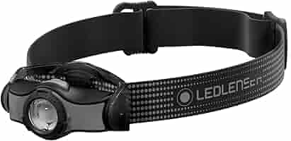 LEDヘッドライト MHシリーズ 乾電池式・充電 ハイブリッド型 アウトドア 黒 Amazon.co.jp: Ledlenser(レッドレンザー) MH3 ブラック/グレー