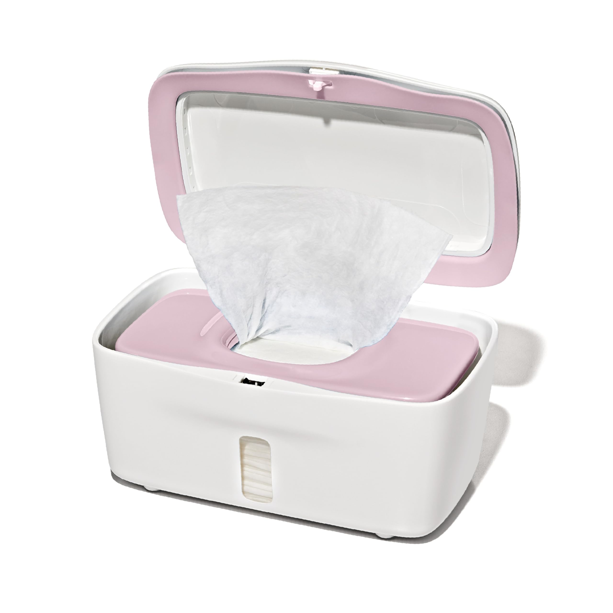 Perfect Pull Baby Wipes Dispenser, Refillable Wipe Holder, Blossom