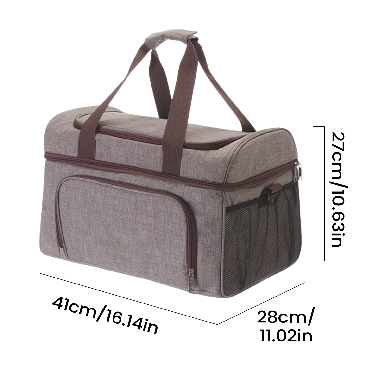 Bolsa isotérmica de 30 litros, impermeable flexible plegable | bolsa aislante impermeable – ideal para el almuerzo y la escuela, playa, comestibles, picnic, carreras