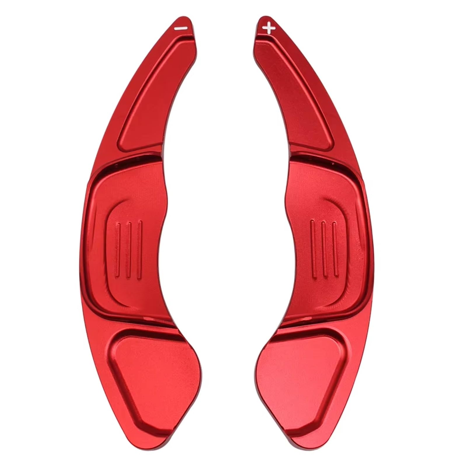 Rasfhyg Red Paddle Shifter Extensions Compatible With Vw For Sagitar Gli 2016 2017 For Lamando For Gts 2016 Car Steering Wheel Paddle Extend Shifter Accessories Universal Car Paddles(Red)