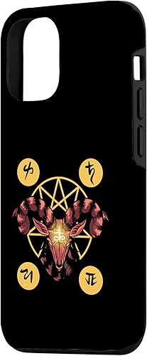 Miniatura 5 de iPhone 13 Pro Max Satan Antichrist Goat Lucifer Devil 666 Occult Baphomet Case