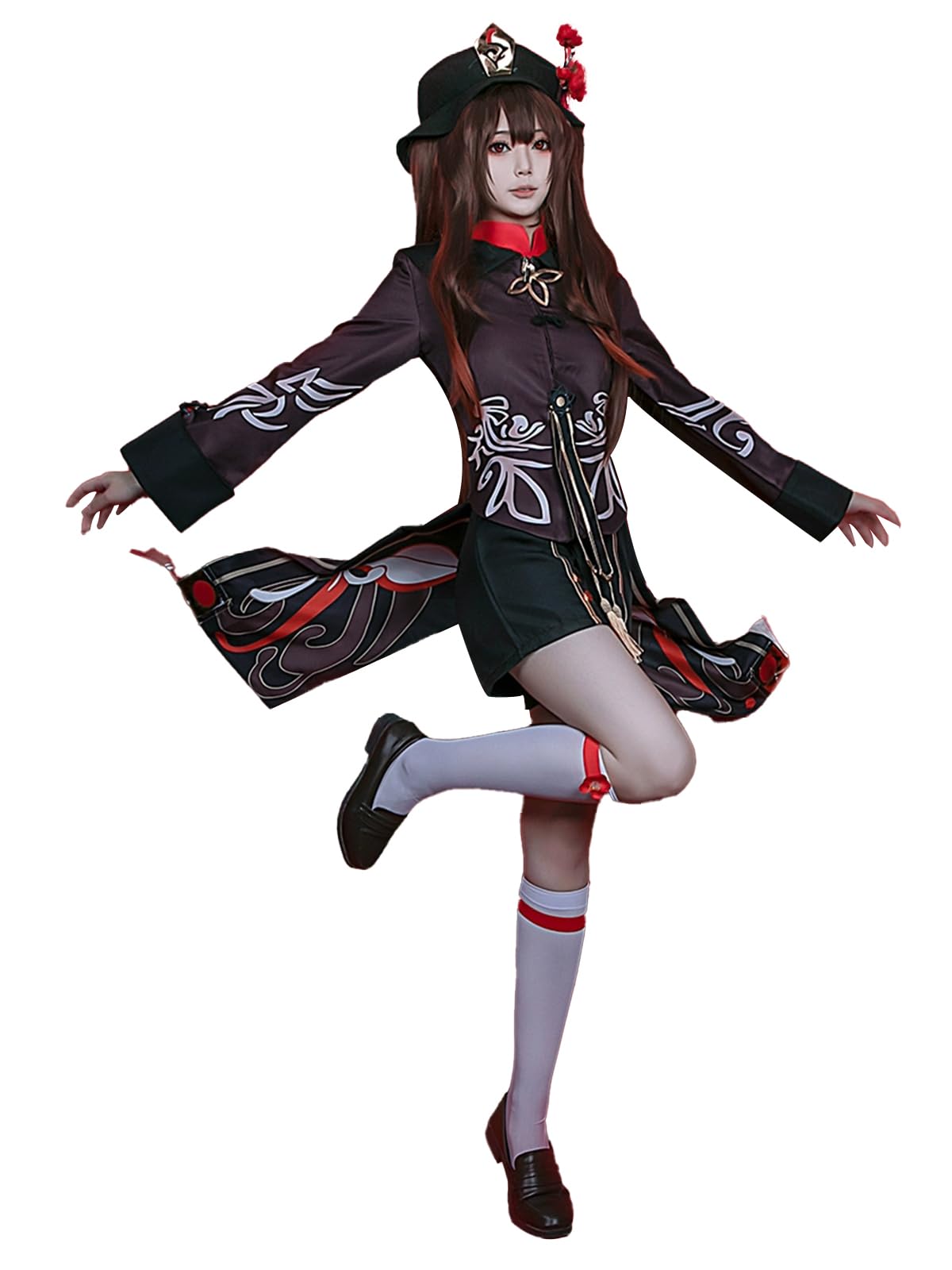 OSIAS Genshin Impact Hutao Cosplay Outfit Hutao Costume(S) — image 1