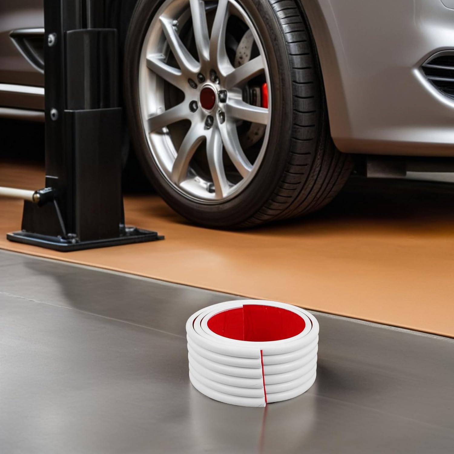 Garage Wall Protector Strip for Car Doors, Self Adhesive PVC Bumper Guard