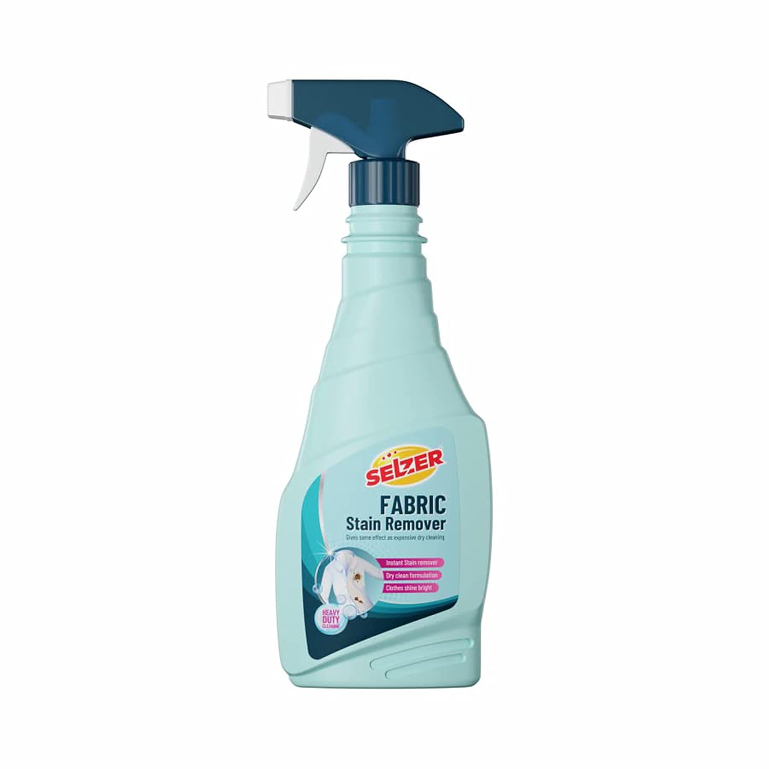 Selzer Fabric Stain Remover Removes Tough Dirt Instate Stain