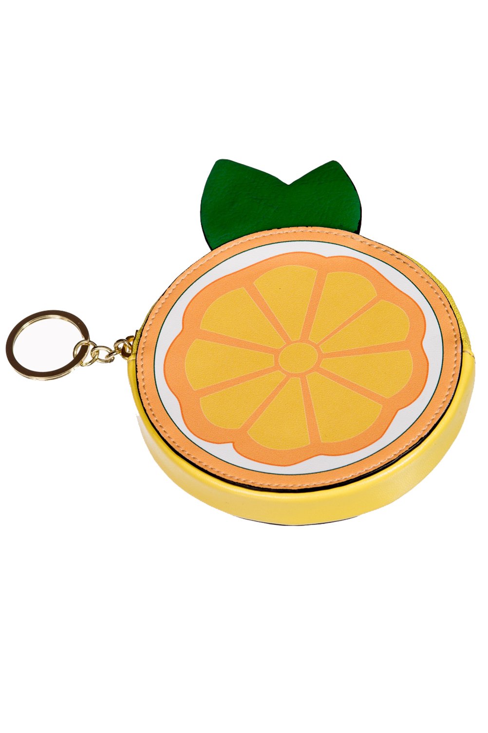 BannedCompact Round Alternative Orange in The Sun Purse