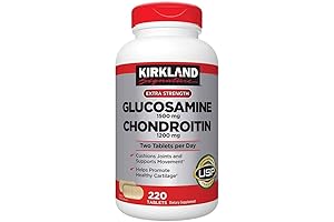 KIRKLAND Signature Extra Strength Glucosamine Chondroitin 1500mg/1200mg Tablets