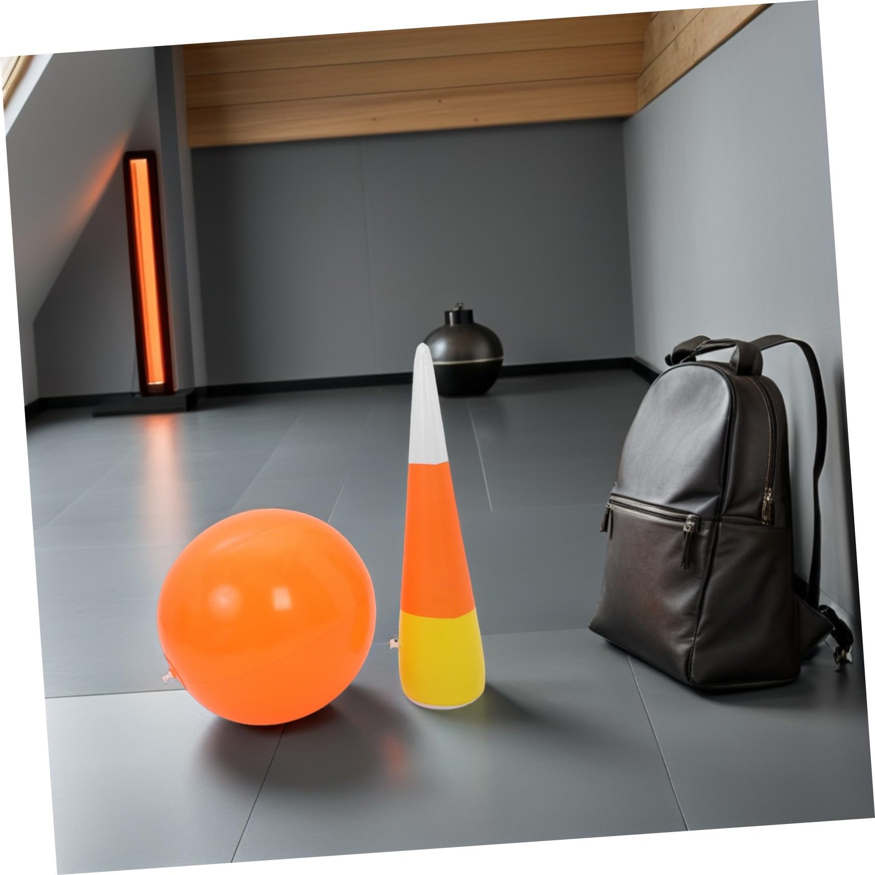 SUPVOX Bolos Inflable para Interiores y Exteriores Bolos y Bolas Inflables para Fiestas Familiares Césped