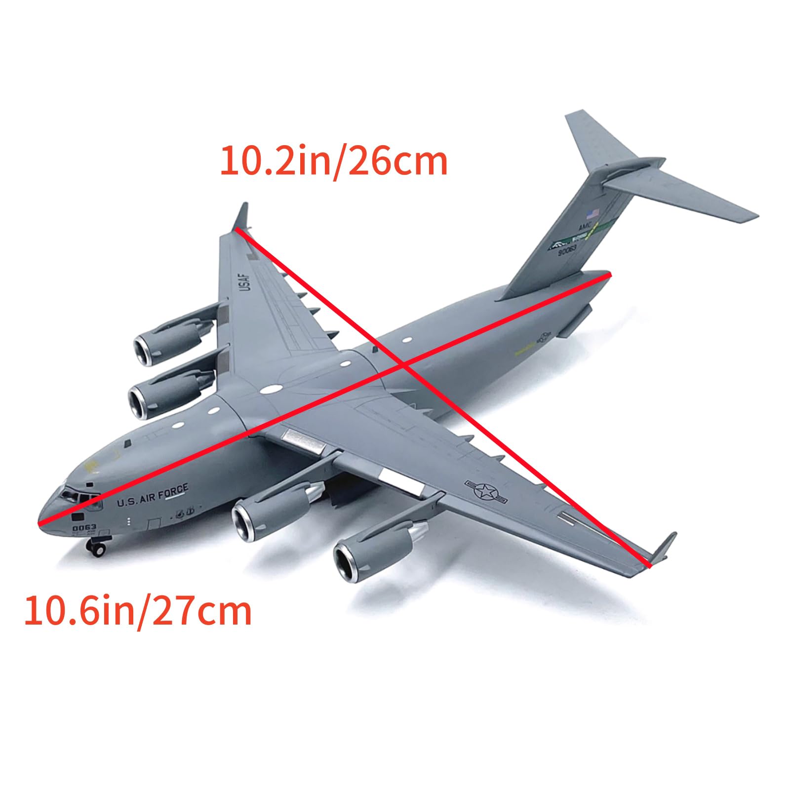 CHICHIYANG 1:200 US Air Force C-17 Globemaster III model samolotu transportowego stop samolot lotnictwo kolekcje dla entuzjastów