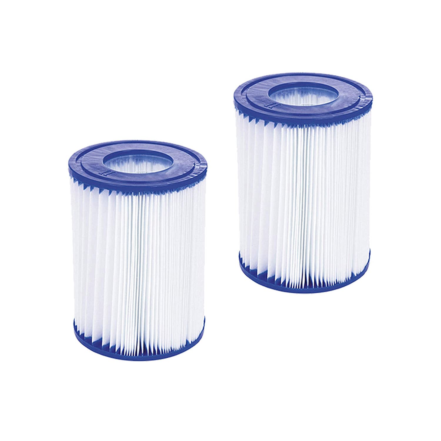 WuYan 2 Pack Swimming Pool Filter Compatible with Best-way Cartridge II, Replacement Hot Tubs Filter Compatible with Lay Z Spa Filter Pump