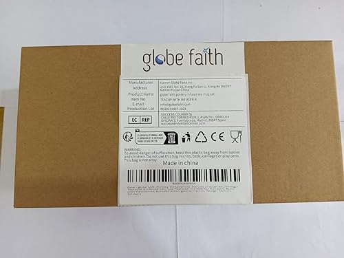 Miniatura 5 de Taza de té de cerámica con infusor y tapa, taza de té de infusión de hojas sueltas de gres y filtro de cesta para el hogar, oficina o regalos,