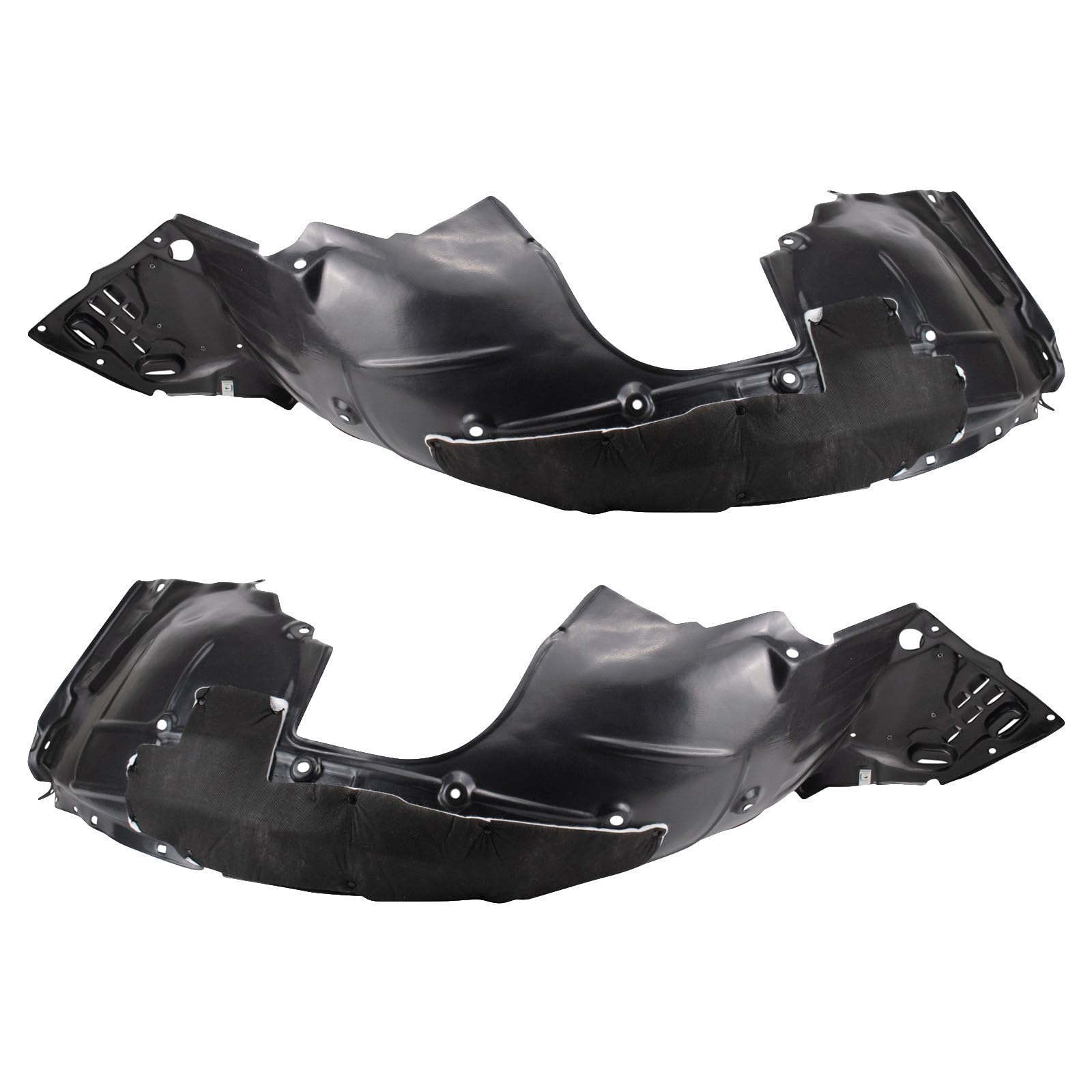 TRQ Front Inner Fender Liner Set | For 2020-2021 Honda Civic HO1248194 HO1249194