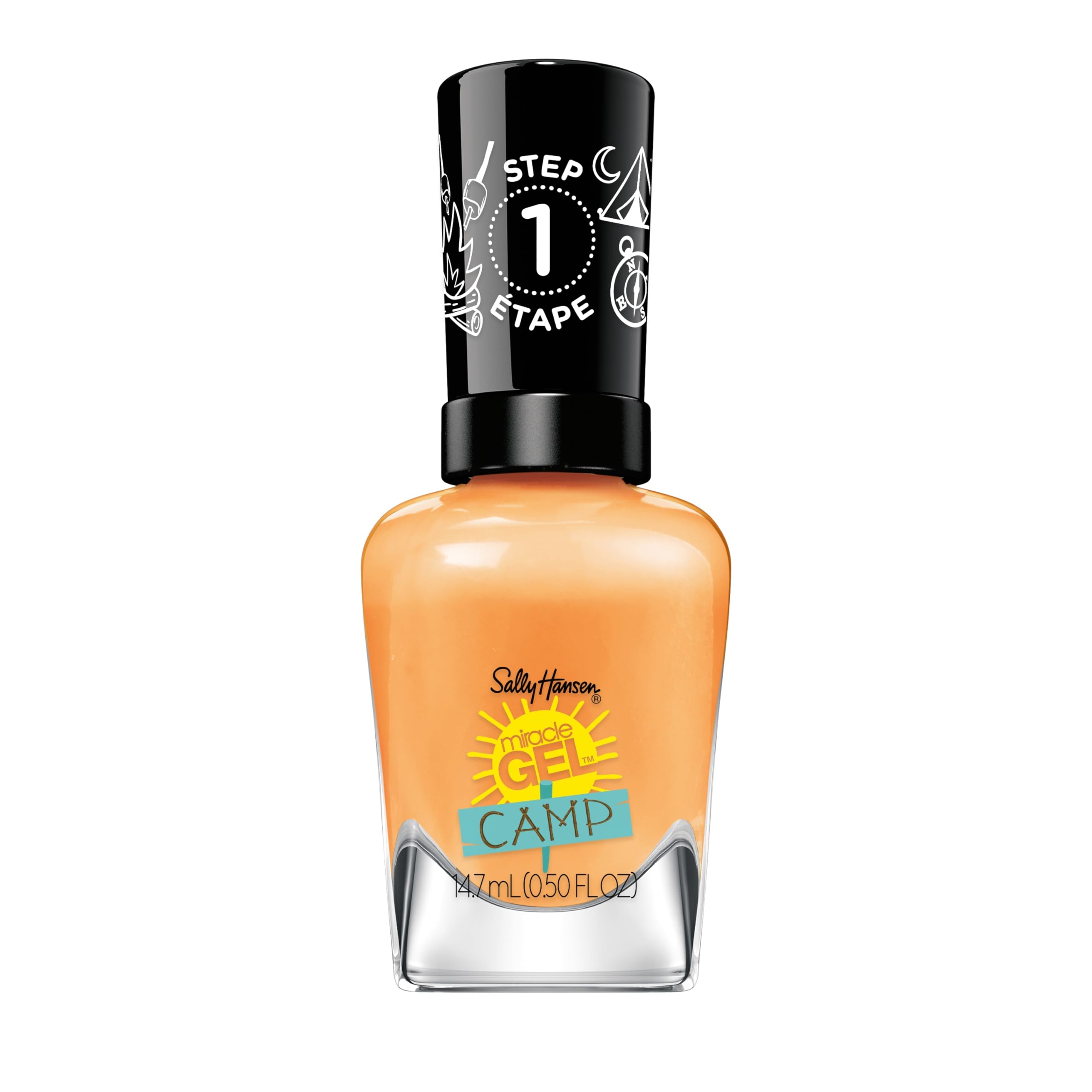 Amazon.com : Sally Hansen Miracle Gel™, Summer Camp Peach Retreat