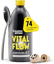 Kloster Kitchen Mikronährstoffkonzentrat Vital Flow | 500 ml - 31 Tage - 74 Zutaten | Obst, Gemüse & Kräuter - Vitamine, Mineralstoffe & Spurenelemente | Mikronährstoffe Saft Flüssig Vegan