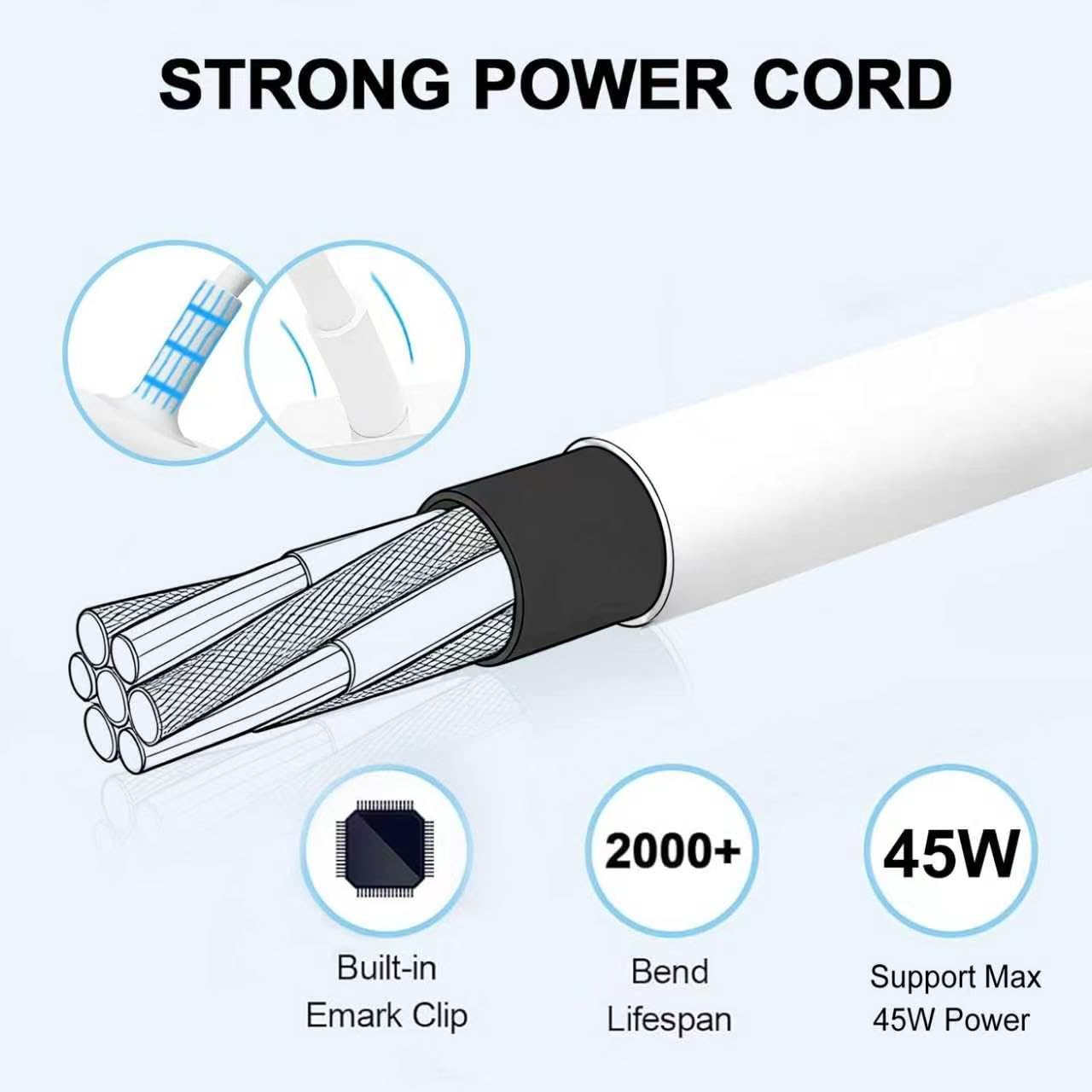 SCOVEE 45W T-Tip Cargador Mac Book Air, 45W T-Tip Adaptador Rápido Compatible con Mac Book Air 11 Pulgadas y 13 Pulgadas 2012-2017, para Modelos A1435, A1436, A1465, A1466