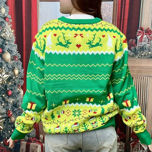 All Your Sweaters Are Ugly Green Christmas Sweater - Image 3