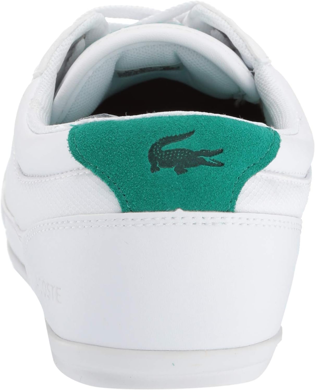 Lacoste Mens Evara Sneaker 13 White/Green