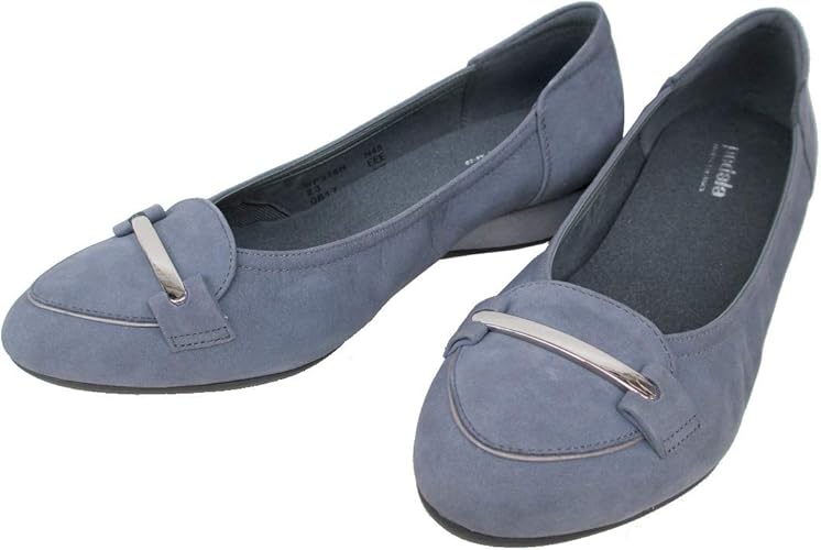 Amazon アシックス Pedala ペダラ Wp378n レディース パンプス ウェッジソール ヌバック 軽量 通勤靴 仕事靴 日本製 Nブルーグレー N45 22 5cm Asics アシックス パンプス