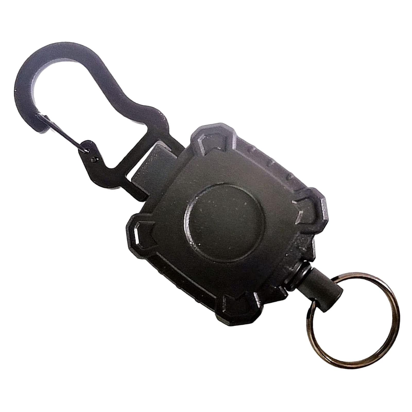 1 x Brand New Retractable Key Chain Heavy Duty Badge Reel Clip with Ca