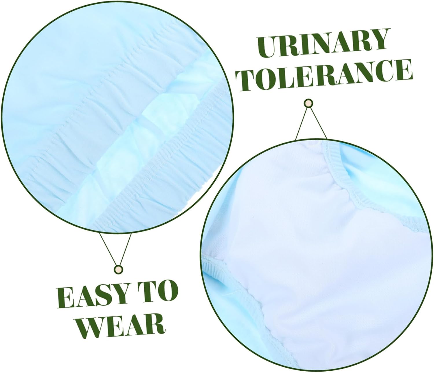 Elderly Anti- Nursing Youth Large Swim Diapers Pants for Adult Diapers Women Postpartum Period Pants Women Towelling Nappies Pants Cotton