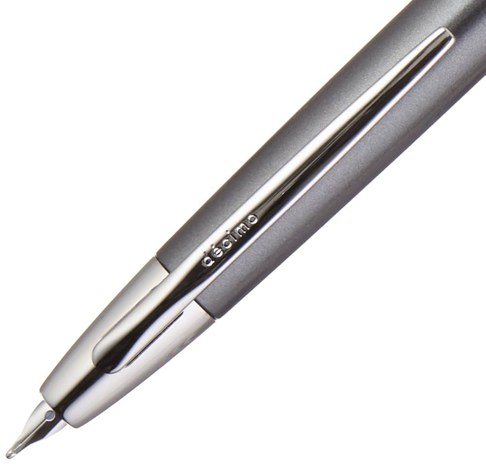 パイロット　万年筆　キャップレスデシモ　グレー B太字 Amazon | 万年筆キャップレス デシモ 太字(B)【ダークグレー