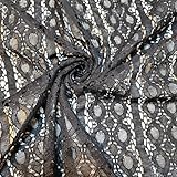 Bordado africano vintage nupcial nigeriano francés bordado con cordón presupuestario guipur malla de malla de tela de malla de 137 cm con cordón presupuestario guipur de encaje de malla de 137 cm (1