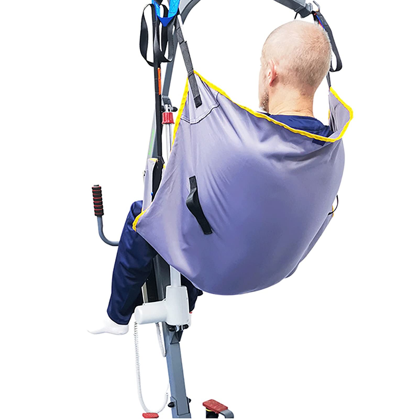 Arnés De Elevación para Pacientes, Arnés para Inodoro, Arnés para Traslado Médico, Cinturón De Traslado Médico, Arnés para Inodoro con Soporte De Cuatro Puntos, Arnés para Cue,