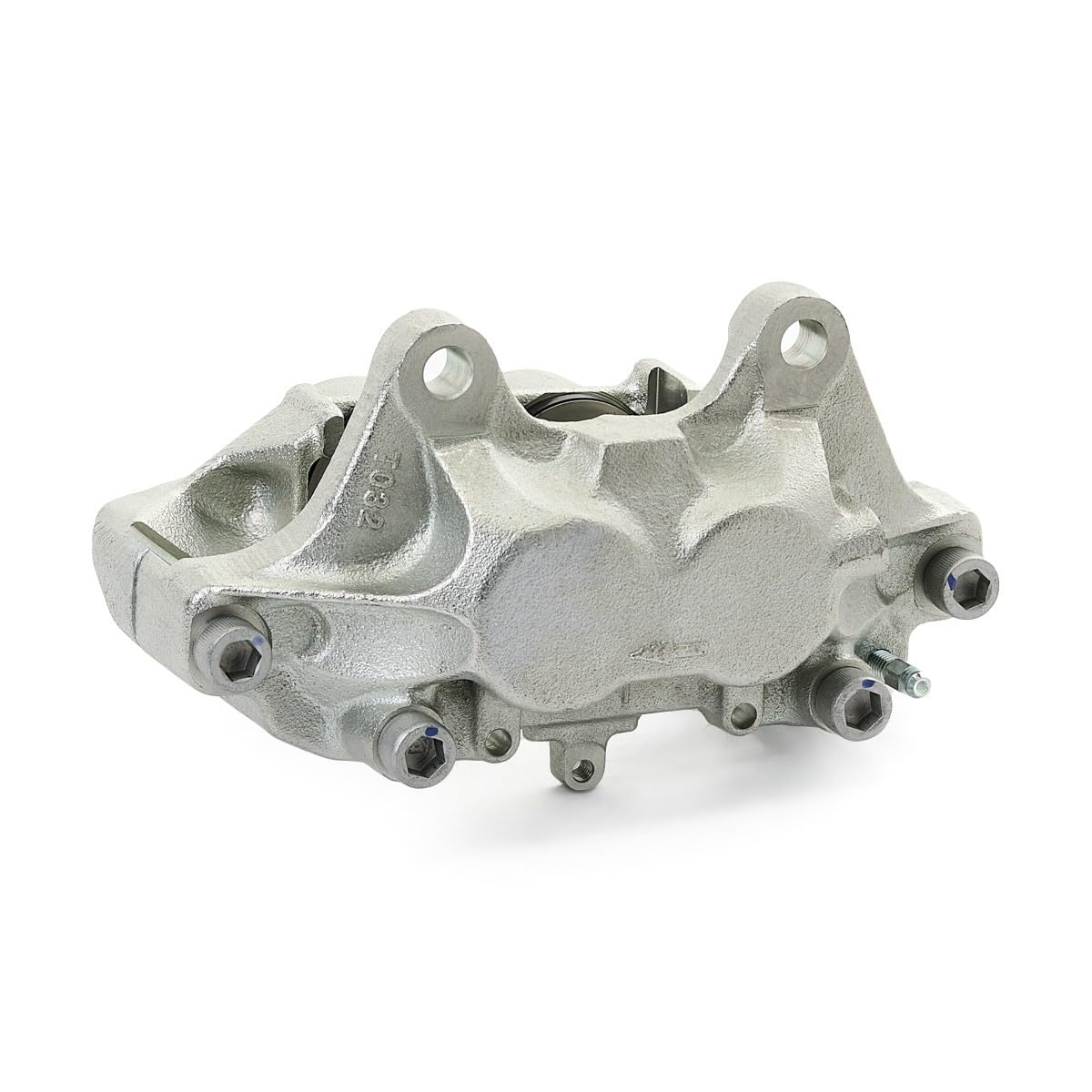 RIDEX 78B1172 Pinza de freno Delantero Izquierda Delantero con perno guía adicional con bastidor de soporte Compatible con MERCEDES-BENZ W124 Sedán W124