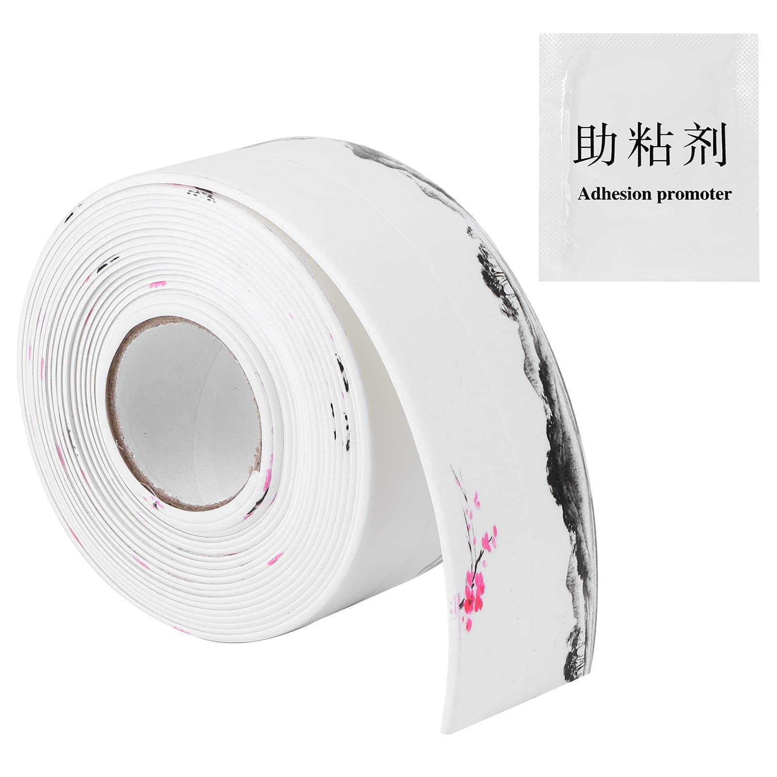 Sealing Strip Caulk Adhesive Strip Caulk Tape Sealing Tape Waterproof SelfAdhesive Sticker Acrylic Caulk Strip Seam Stickers Wall Decor Stickers