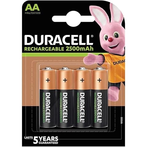 Batteries Duracell AA 2500 mAh Cover