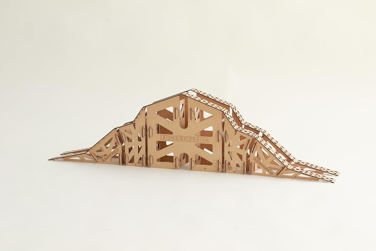 FreeStyleRC FS-001,Mountain Type Obstacle,1/18 1/24 RC Crawler,Wooden kit That Requires Assembly