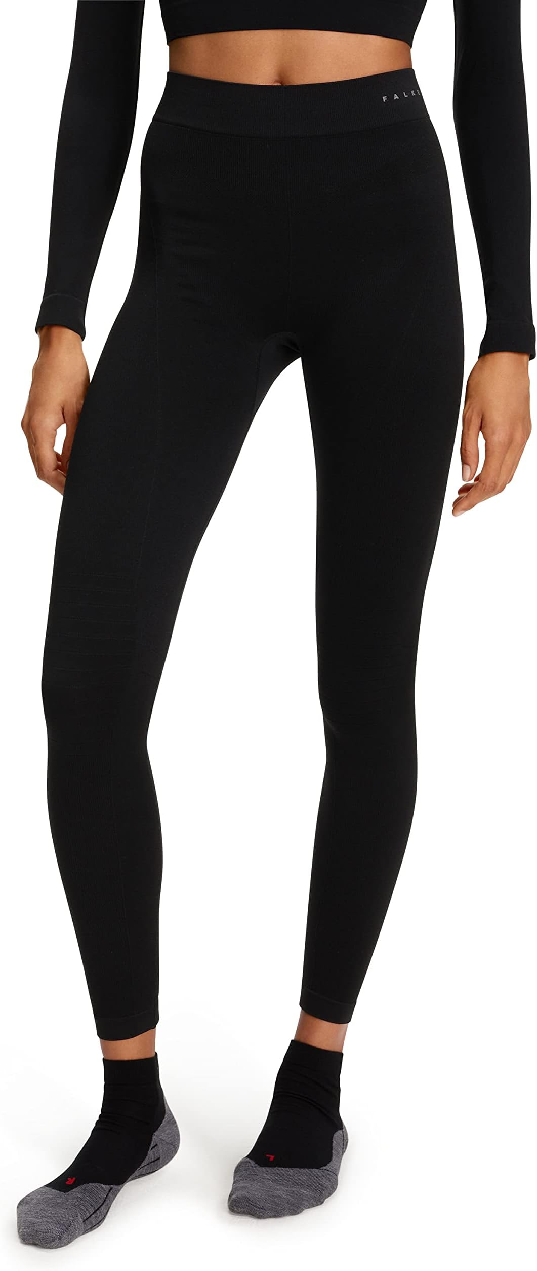 FALKE Women's Maximum Warm Long Base Layer Bottom, 1 Pair
