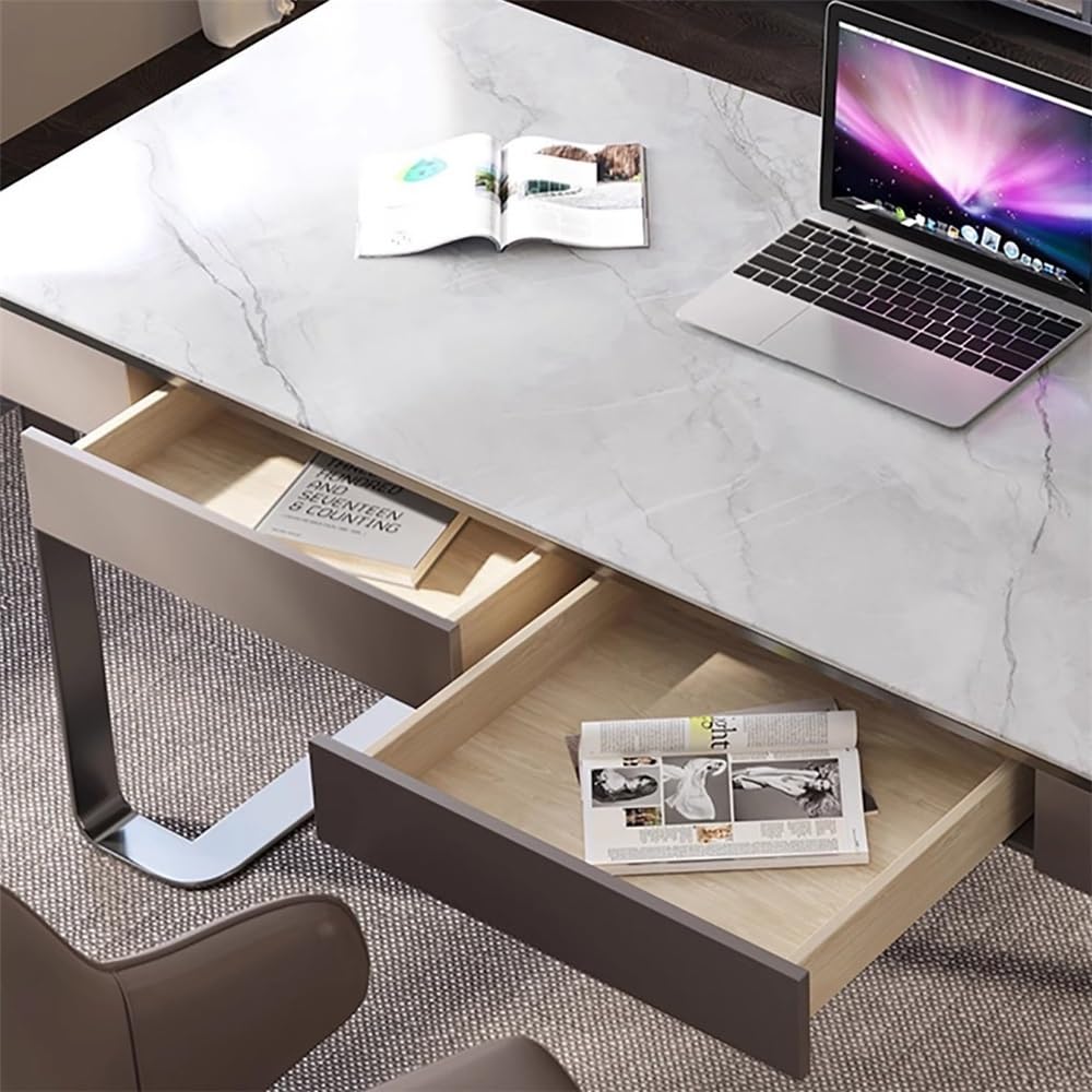 Table Bureau d'étude Minimaliste Moderne avec tiroirs(S)