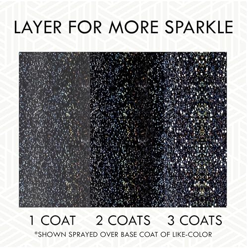 Image of Rust-Oleum 398582-6PK Specialty Glitter Spray Paint, 10.25 Oz, Rainbow, 6 Pack