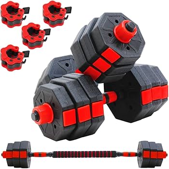 ダンベル120キロ分 Amazon | DABADA（ダバダ） ダンベル 可変式 10kg 15kg 20kg 2個