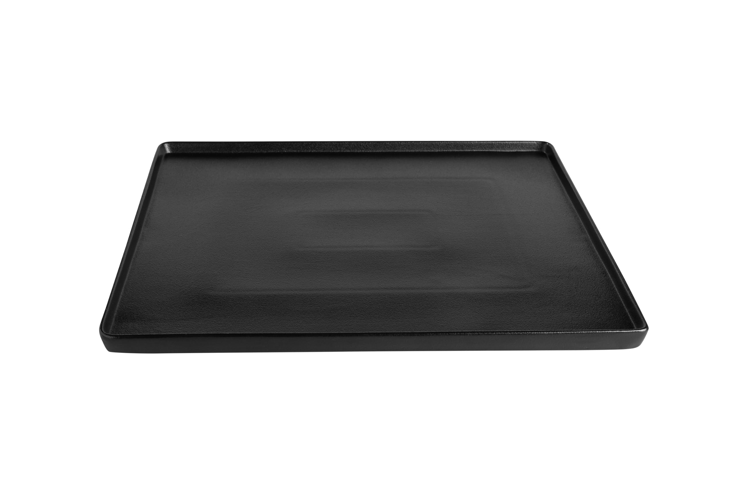 Sallys Servierplatte Eckig 44 x 38 cm, Porzellan, Schwarz