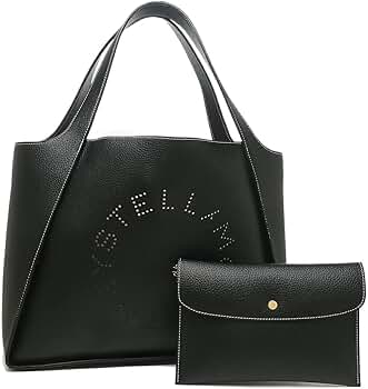 【直営セール/ 大人カジュアル】Stella McCartney トートバッグ セール】Stella Logo Tote Bag / ステラ ロゴ トートバッグ