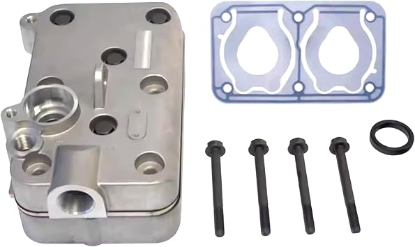 Air Brake Compressor Cylinder Head 20701803 85104247 24425003 20569226 4127049322 4127049252 4127049272 4127049282 for Volvo FH12 FM12 NH12 D12