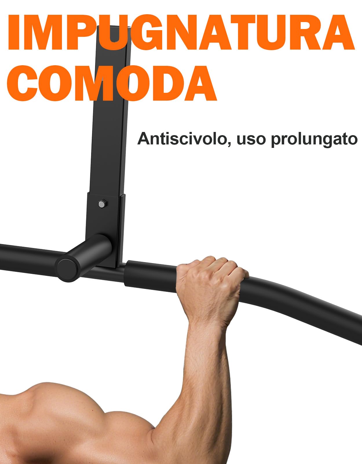 Fitarc Joist Mount Pull Up Bar, Chin Up Bar Ceiling Mount, Heavy Duty, Workout for Home Gym