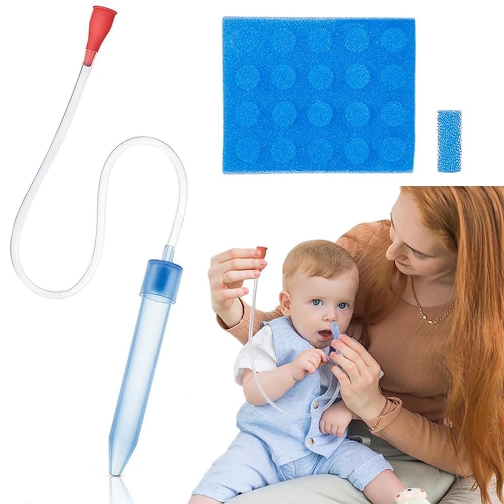 Baby Nasal Aspirator & Electric/Manual Nose Cleaner – Gentle Snot Sucker for Newborns, Infants & Toddlers, 20 Hygienic Filters, Safe Mucus Remover, 100% BPA-Free & Travel-Friendly Congestion Relief-image-44
