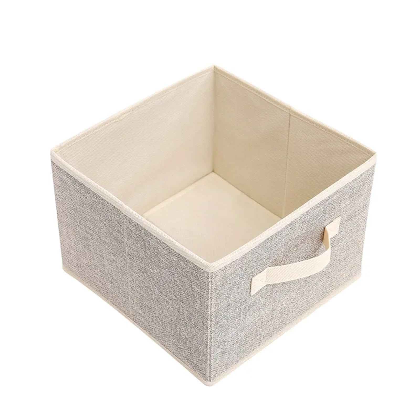 CGUOHU Nonwoven Storage Box Drawer Fabric Boxes Square Lidless Clothes Miscellaneous Organiser For Wardrobe Storage(B 28x28x20cm)