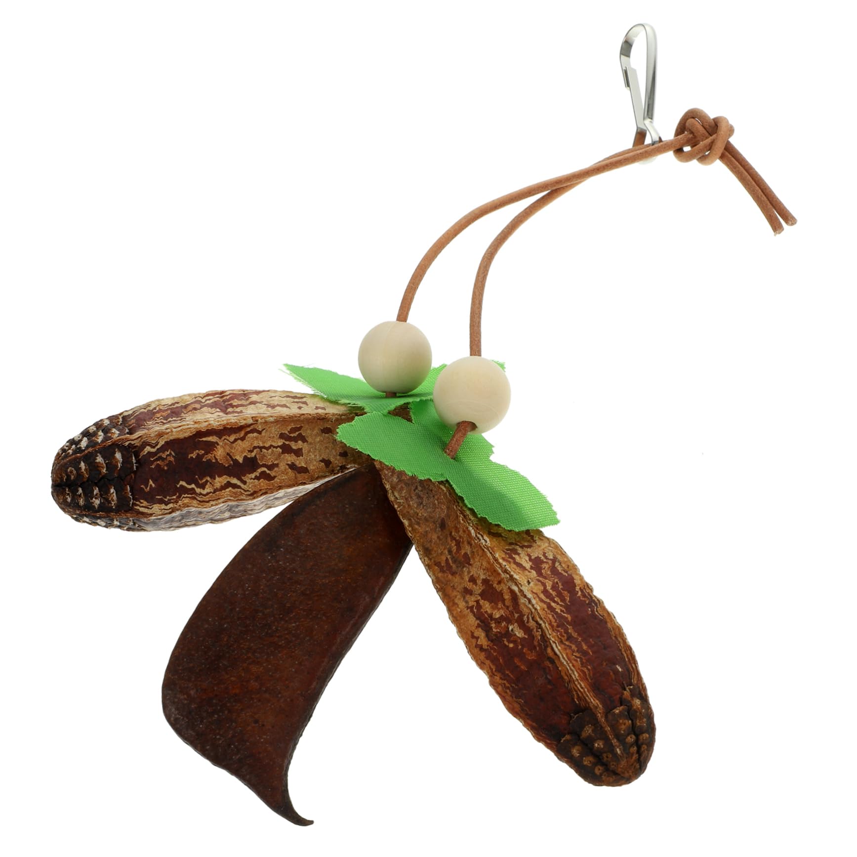 GALPADA Natural Bird Chewing for Parrots Durable Hanging Foraging Plaything for All Birds Fun and Engaging Design for Physical Activity and Playtime