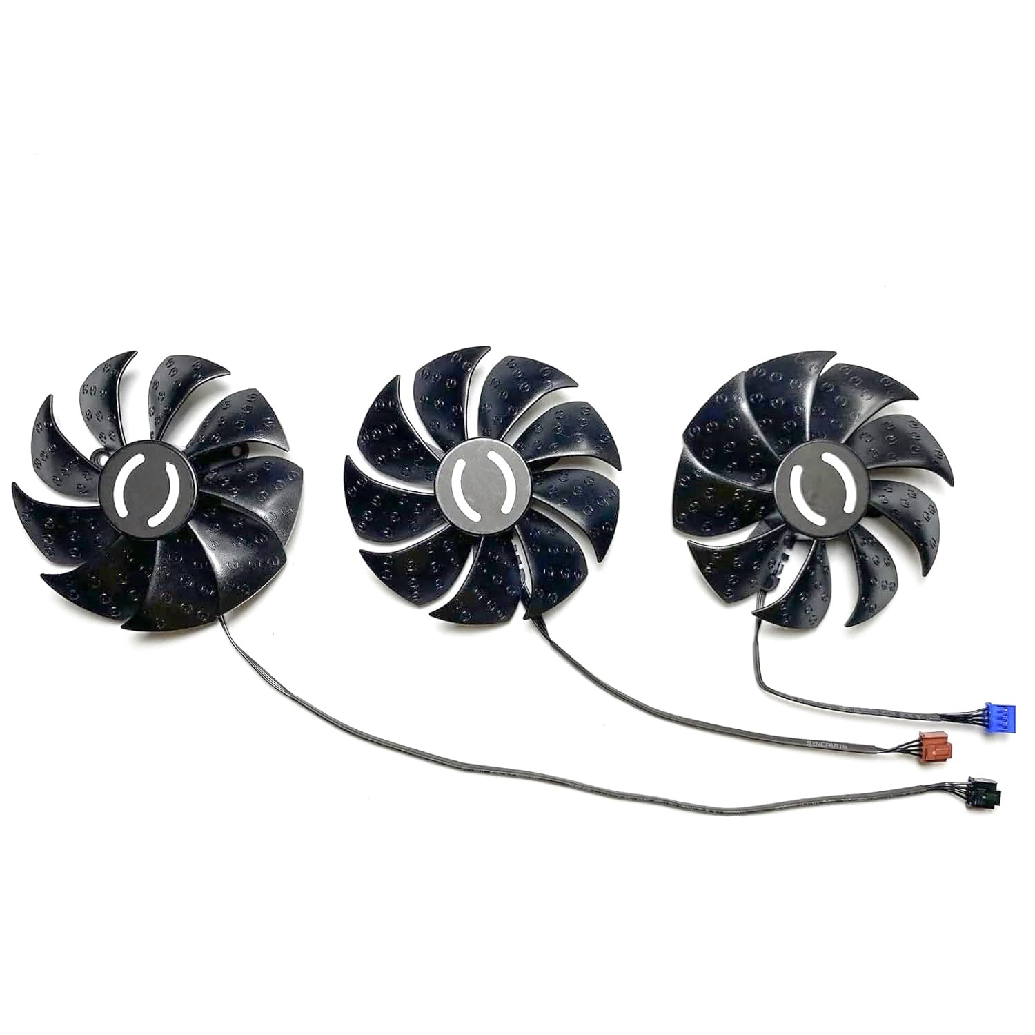 Lüfter Grafikkarte EVGA RTX 3070 Ti FTW3 Ultra Gaming, RTX 3080 FTW3-Gaming,3090 Ti FTW3 Black Gaming | Ersatzlüfter, Grafikkarten Luftkühler PLD09220S12H (Set, 3x Lüfter)